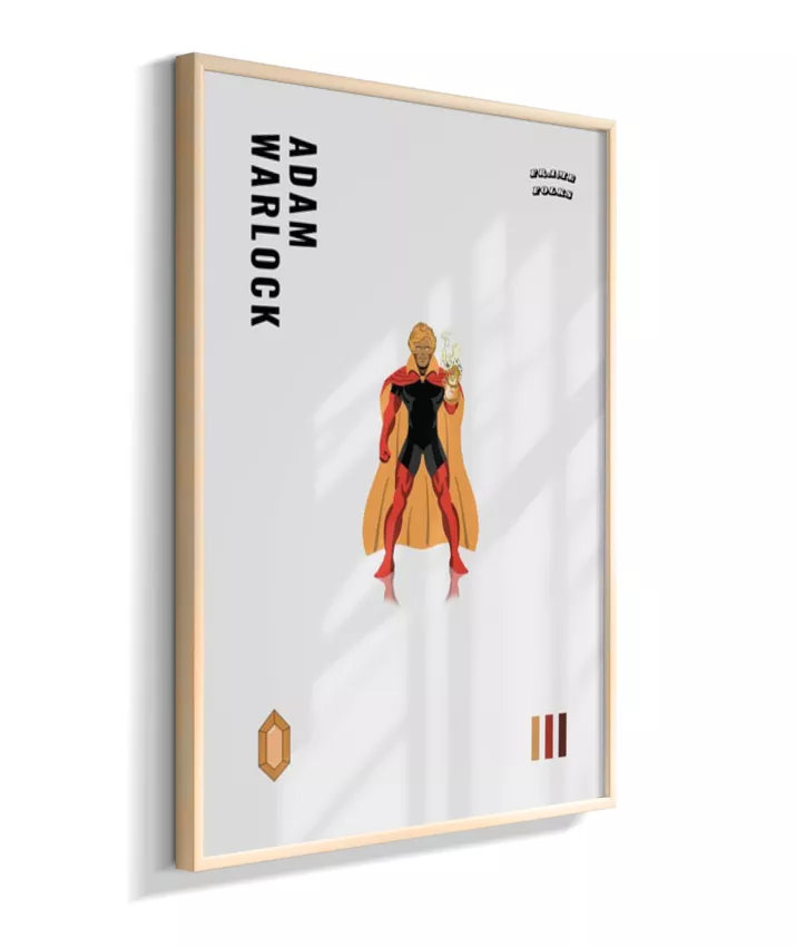 Quadro Adam Warlock - Manopla do Infinito