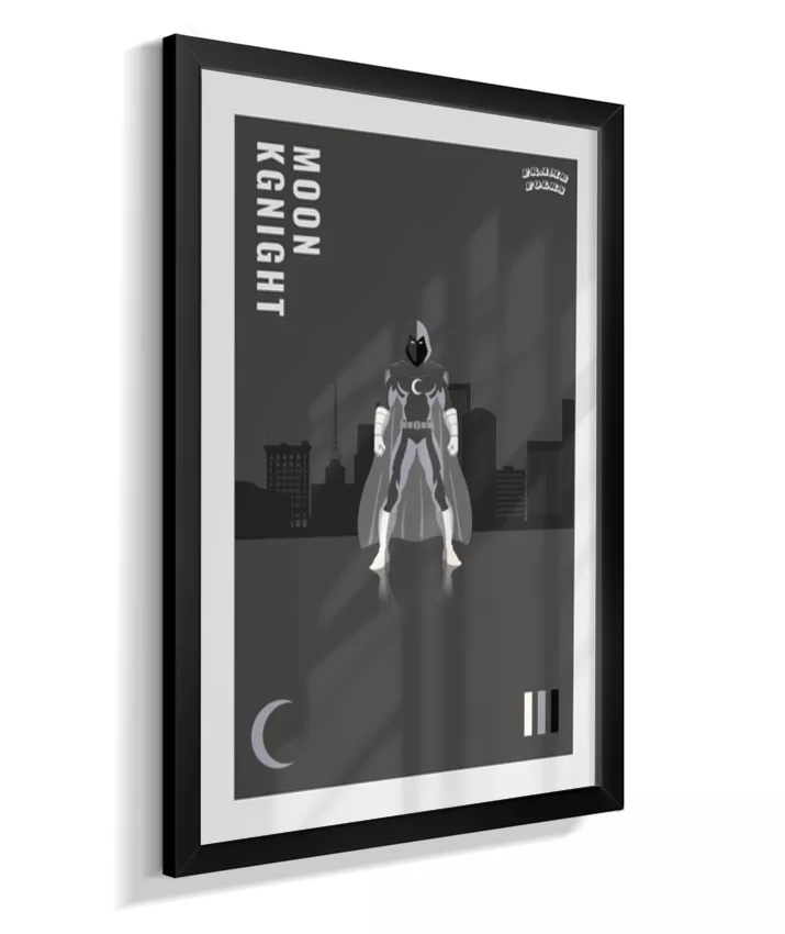 Quadro Cavaleiro da Lua - Dark City