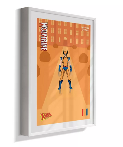 Quadro Wolverine 90's - Mansão X