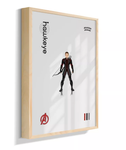 Quadro Gavião Arqueiro - Vingadores