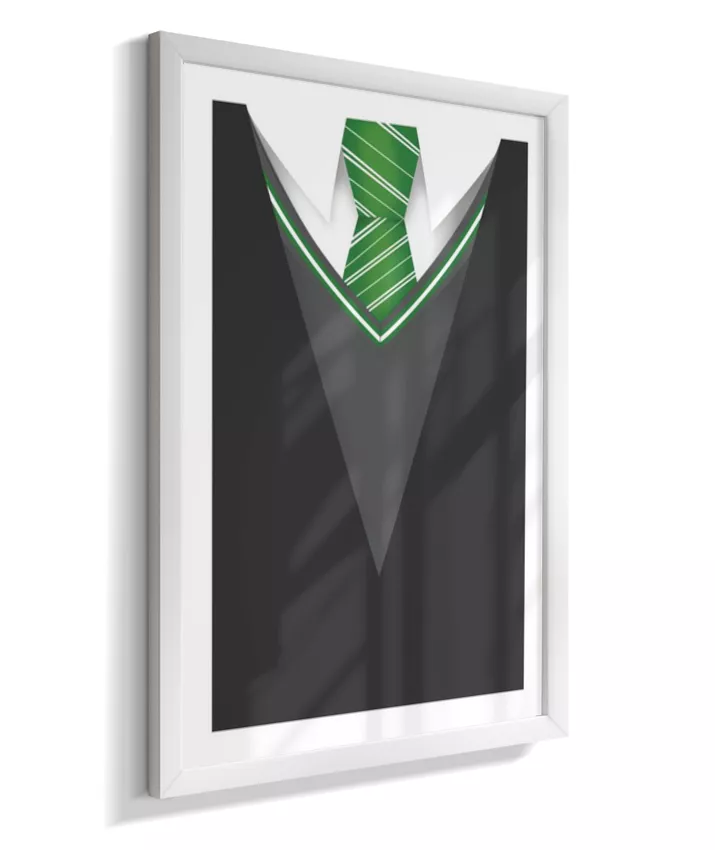 Quadro Harry Potter - Casa Sonserina