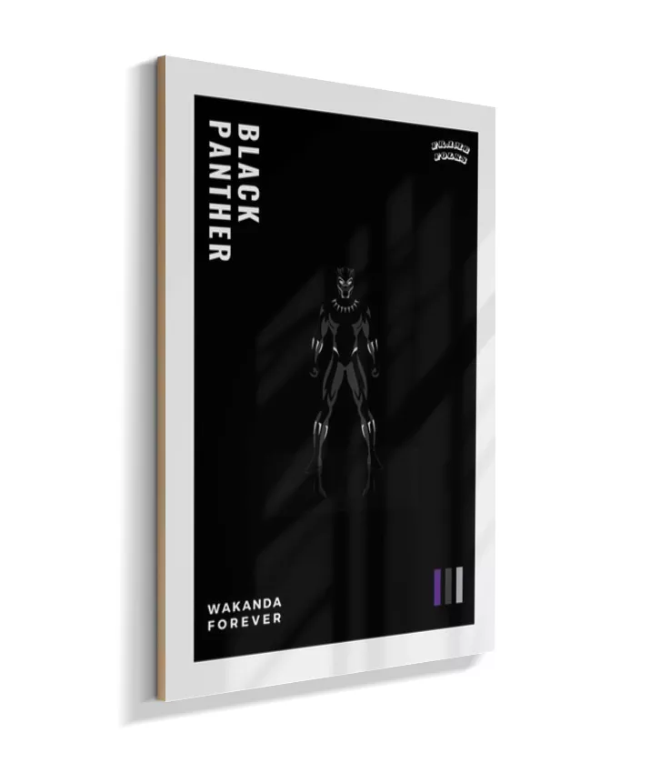 Quadro Pantera Negra - Black