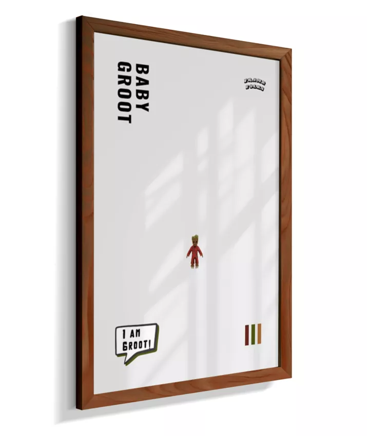 Quadro Baby Groot