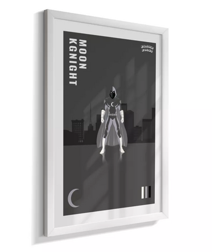 Quadro Cavaleiro da Lua - Dark City