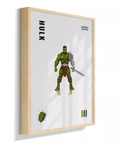 Quadro Hulk - Planeta Hulk
