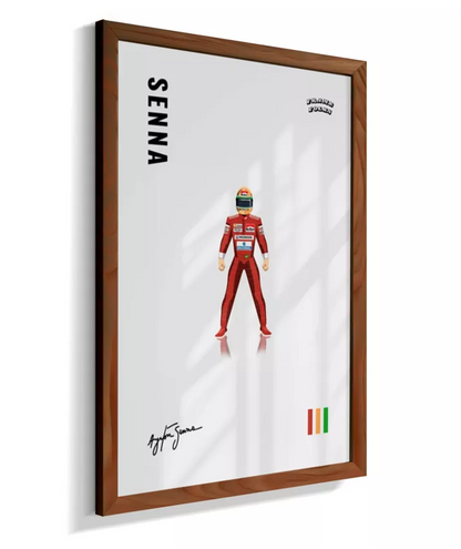Quadro Ayrton Senna