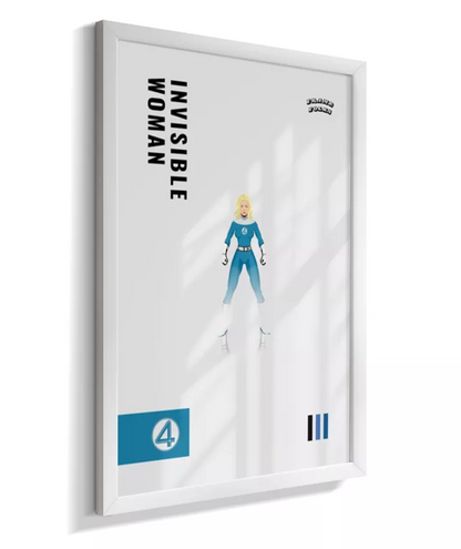 Quadro Mulher Invisível - Filme