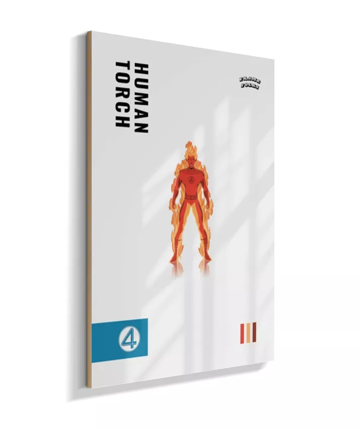 Quadro Tocha Humana - Filme