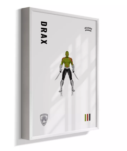 Quadro Drax - Armadura
