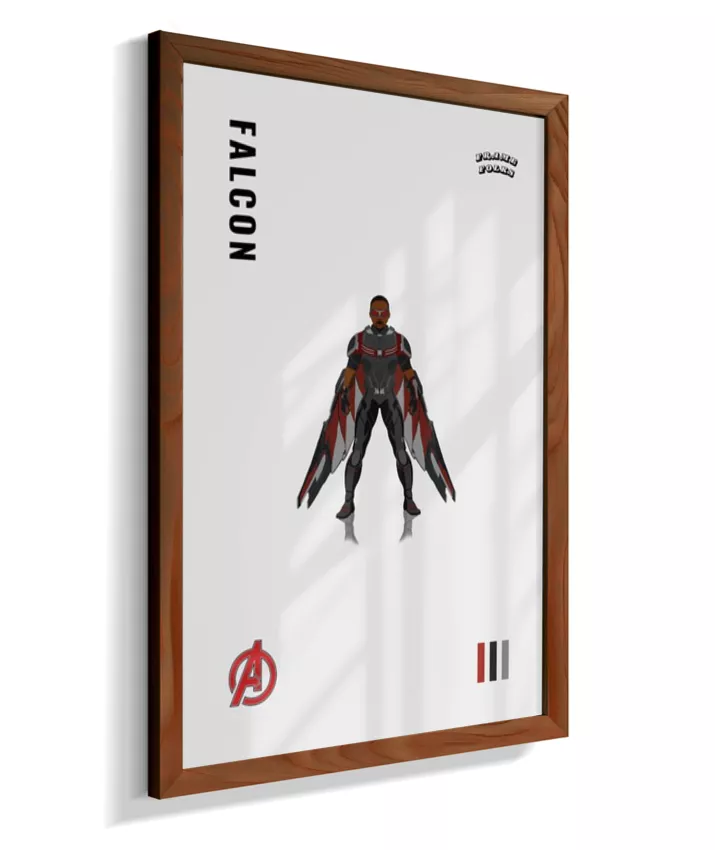 Quadro Falcão - Vingadores