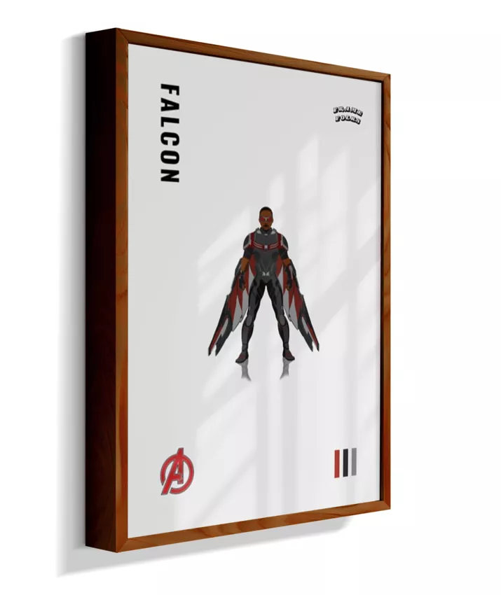 Quadro Falcão - Vingadores