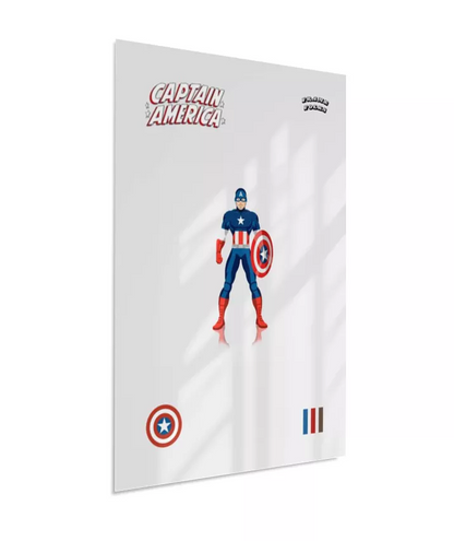 Quadro Capitão America