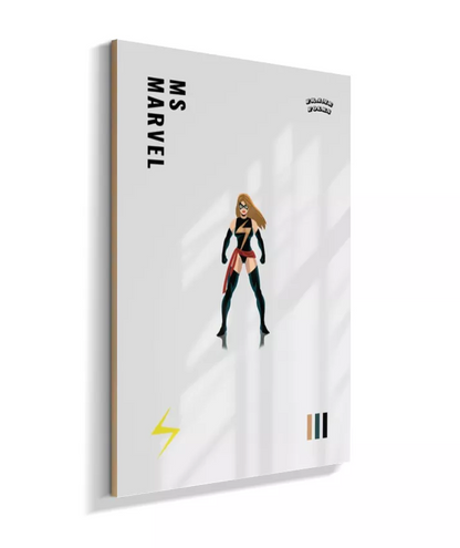 Quadro Ms. Marvel