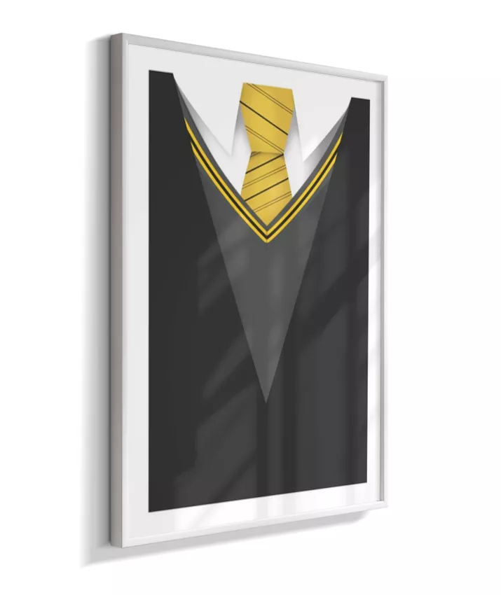 Quadro Harry Potter - Casa Lufa Lufa