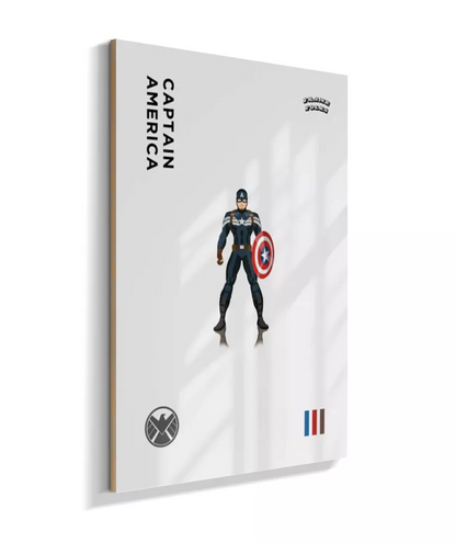 Quadro Capitão America - Shield