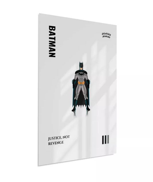 Quadro Batman - Justice, not revenge