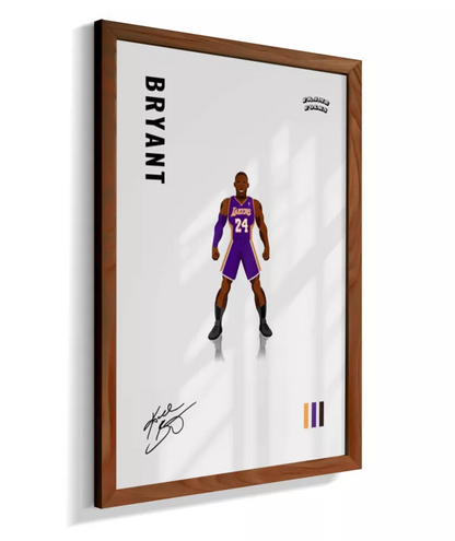 Quadro Kobe Bryant