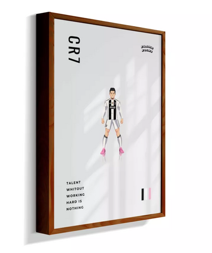 Quadro CR7 - Juventus