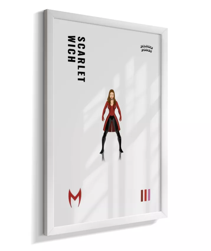 Quadro Feiticeira Escarlate - Vingadores