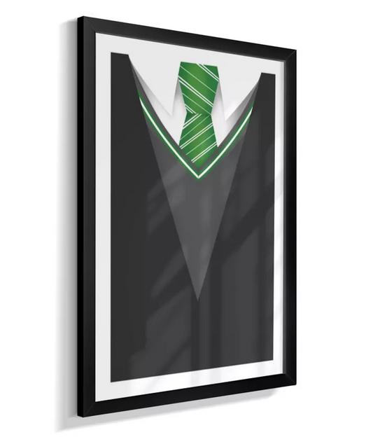 Quadro Harry Potter - Casa Sonserina