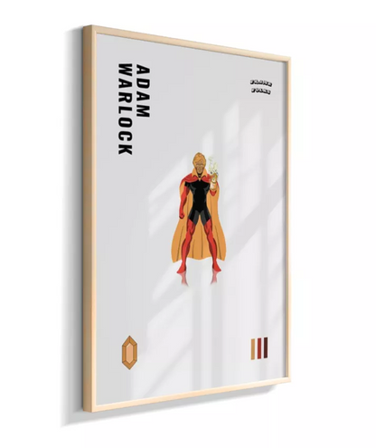 Quadro Adam Warlock - Manopla do Infinito