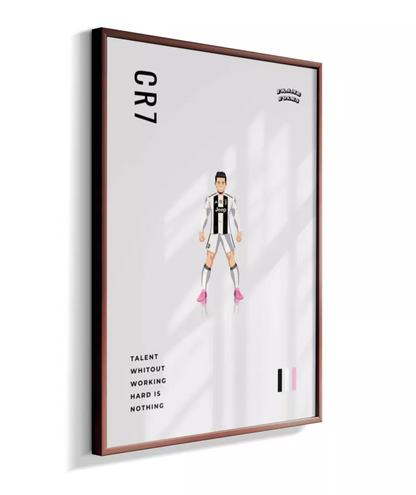 Quadro CR7 - Juventus