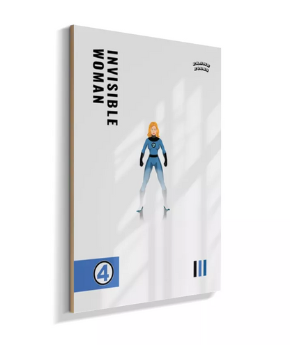 Quadro Mulher Invisível - Clássica