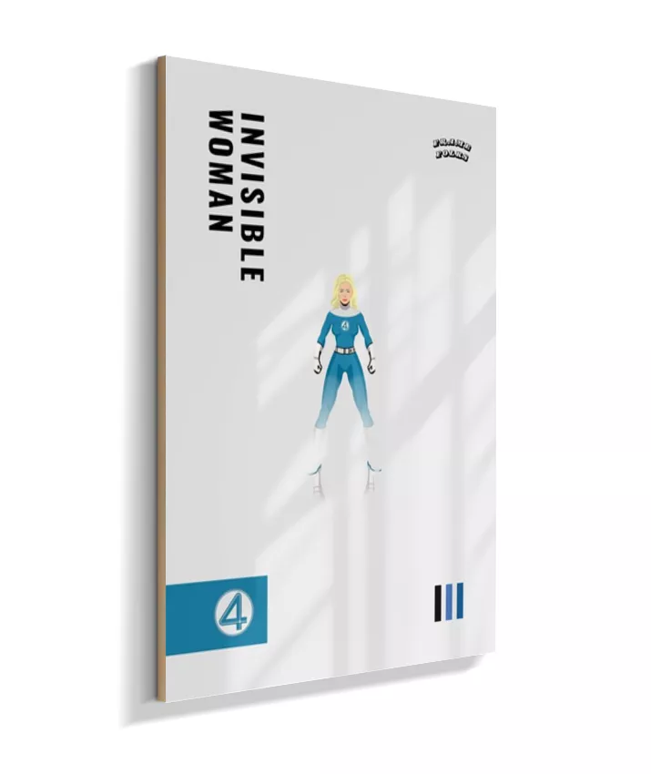 Quadro Mulher Invisível - Filme