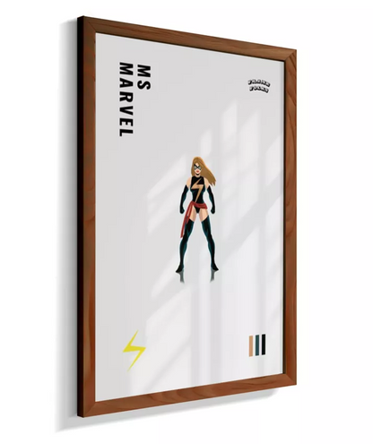 Quadro Ms. Marvel