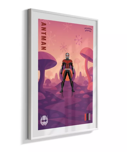 Quadro Homem Formiga - Reino Quântico