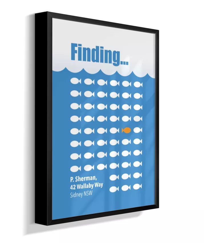 Quadro Procurando Nemo