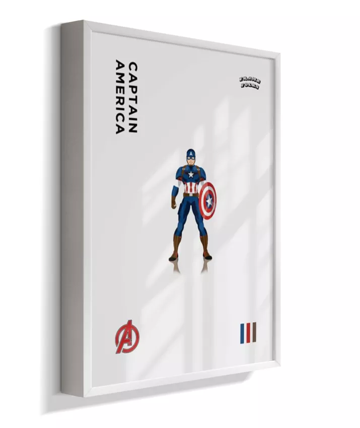Quadro Capitão America - Vingadores