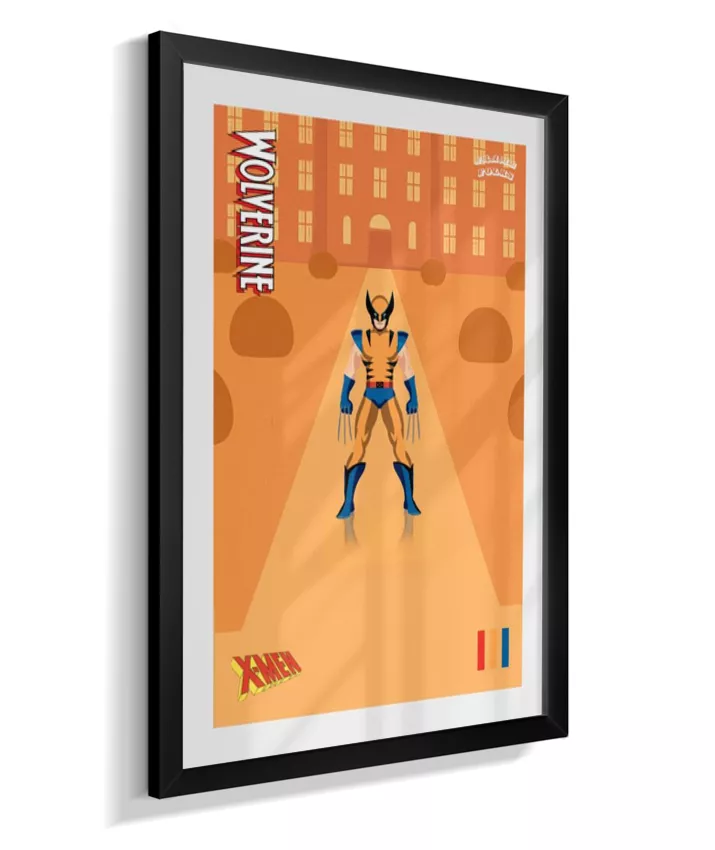 Quadro Wolverine 90's - Mansão X