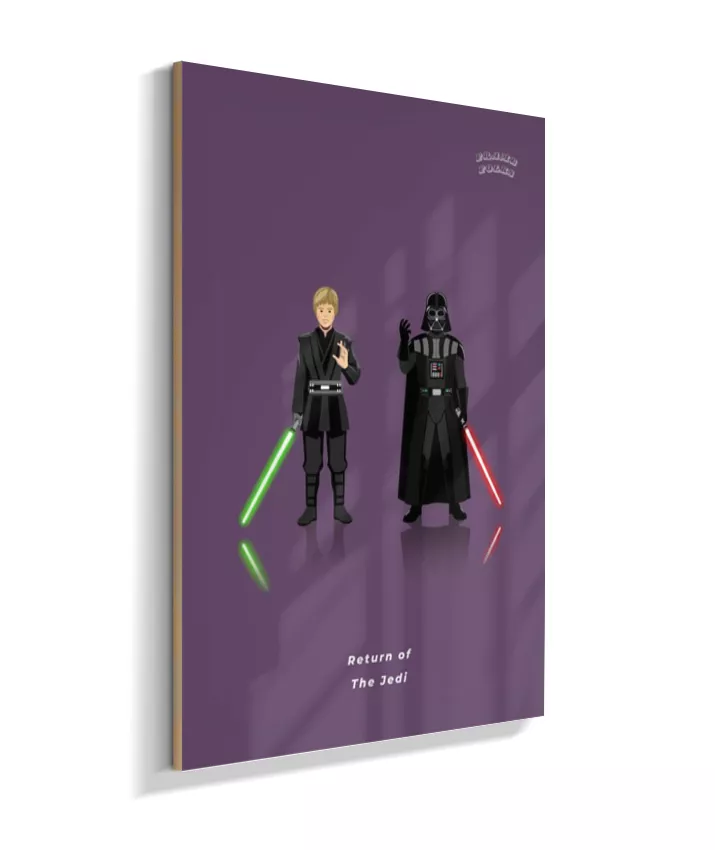 Quadro Star Wars - O Retorno de Jedi