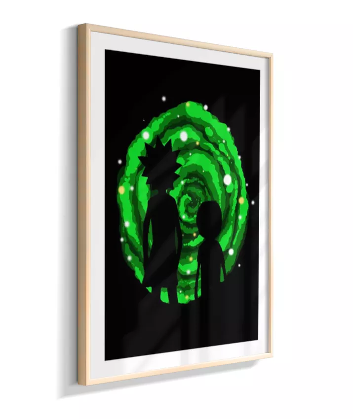 Quadro Rick and Morty
