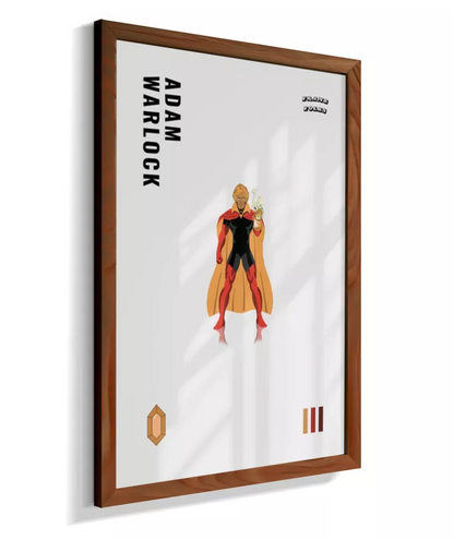 Quadro Adam Warlock - Manopla do Infinito