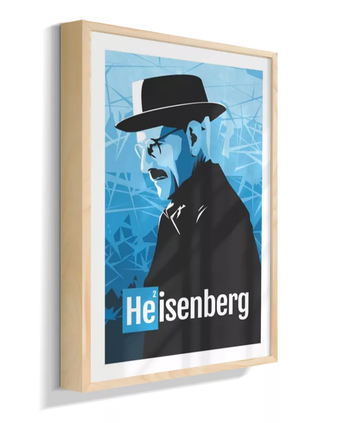 Quadro Heisenberg - Breaking Bad