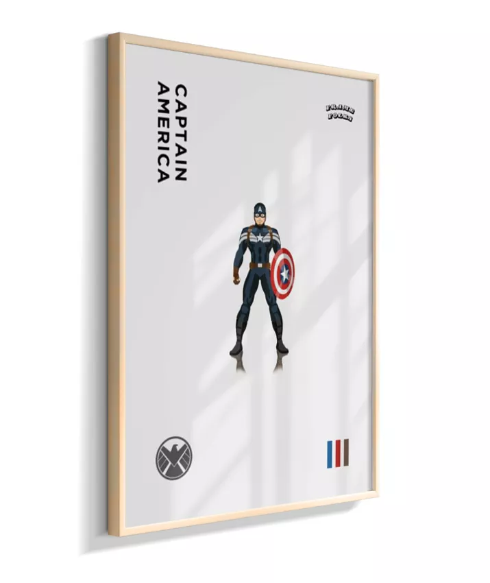 Quadro Capitão America - Shield