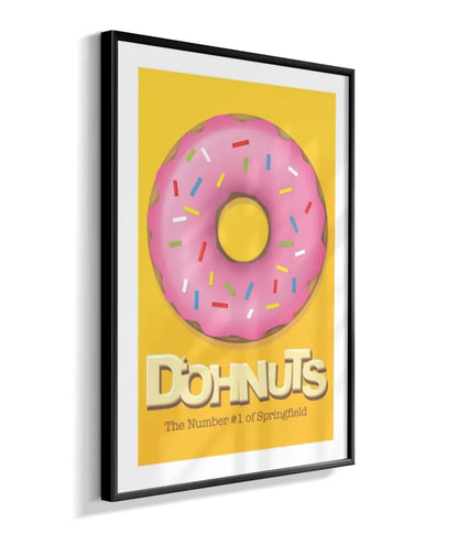 Quadro Dohnuts Simpsons
