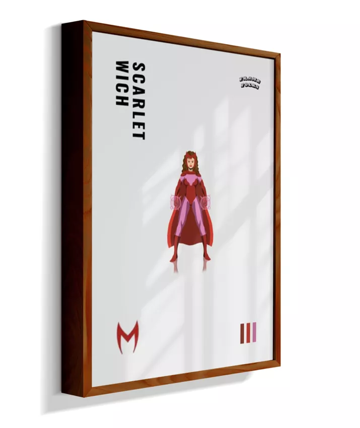 Quadro Feiticeira Escarlate - Clássica
