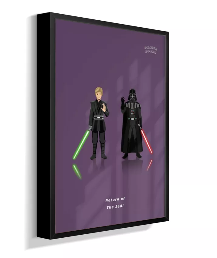 Quadro Star Wars - O Retorno de Jedi