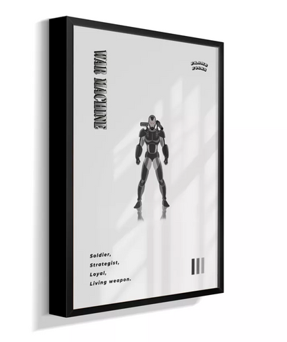 Quadro Máquina de Combate