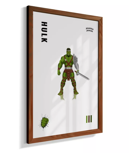 Quadro Hulk - Planeta Hulk