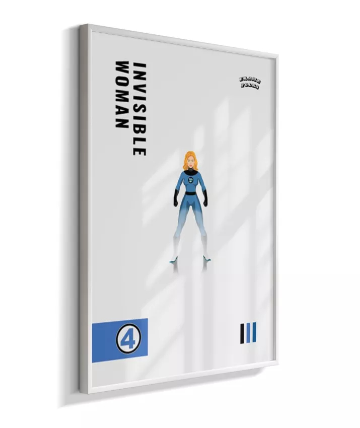 Quadro Mulher Invisível - Clássica