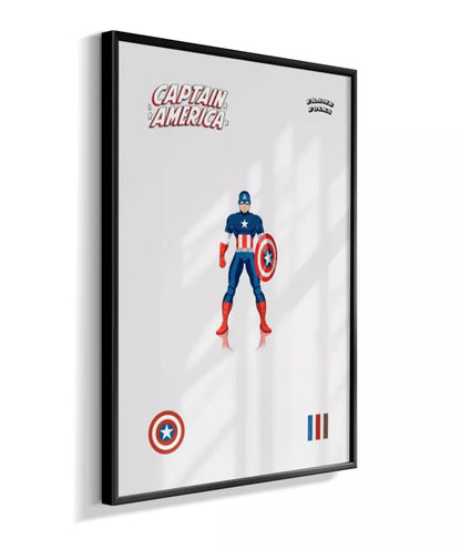 Quadro Capitão America