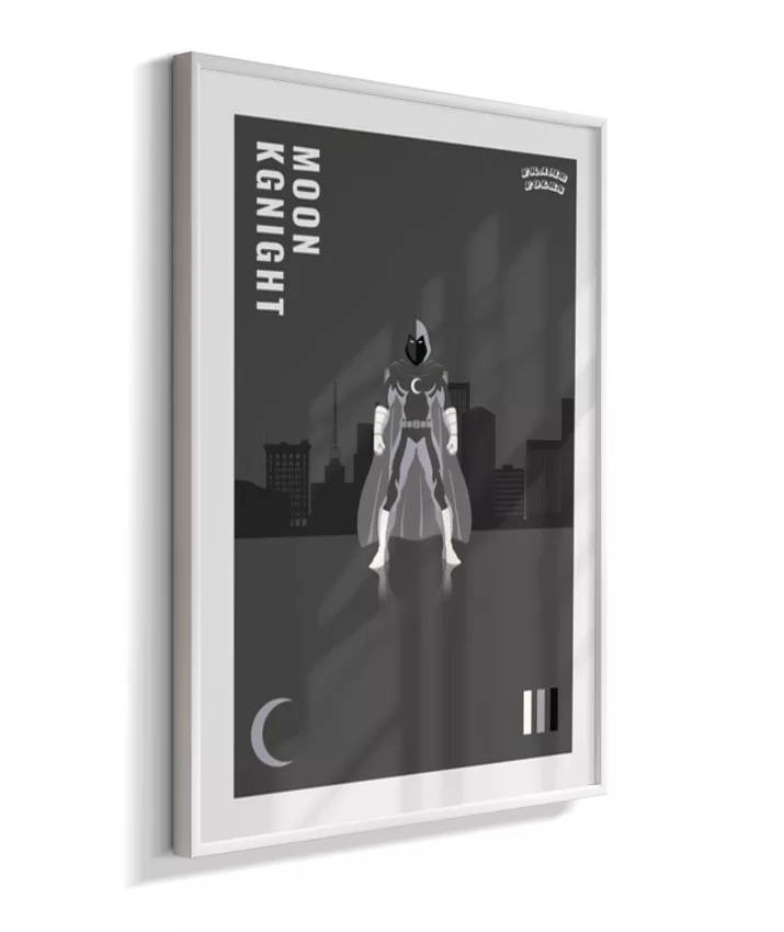 Quadro Cavaleiro da Lua - Dark City