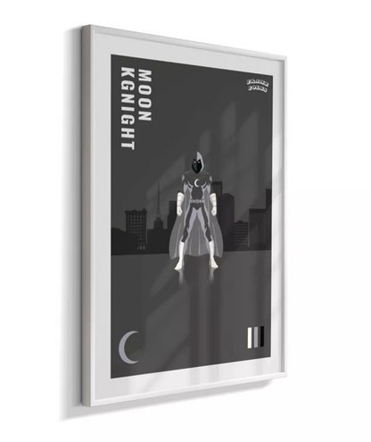 Quadro Cavaleiro da Lua - Dark City