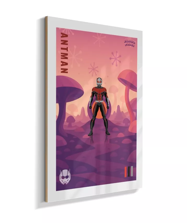 Quadro Homem Formiga - Reino Quântico