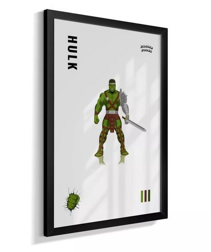 Quadro Hulk - Planeta Hulk