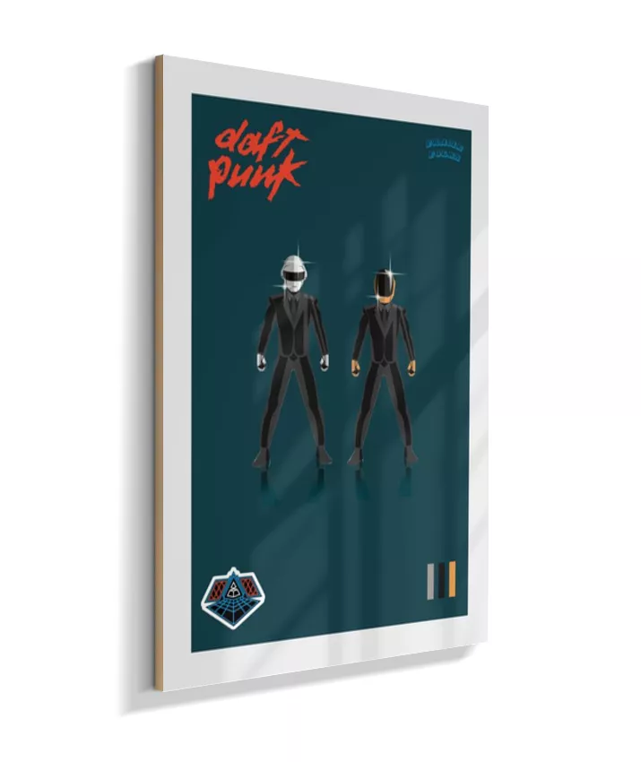 Quadro Daft Punk - Blue